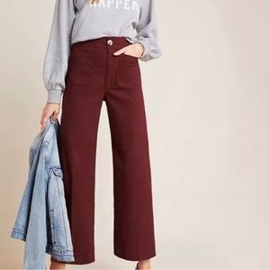 Anthropologie Colette wide leg pants